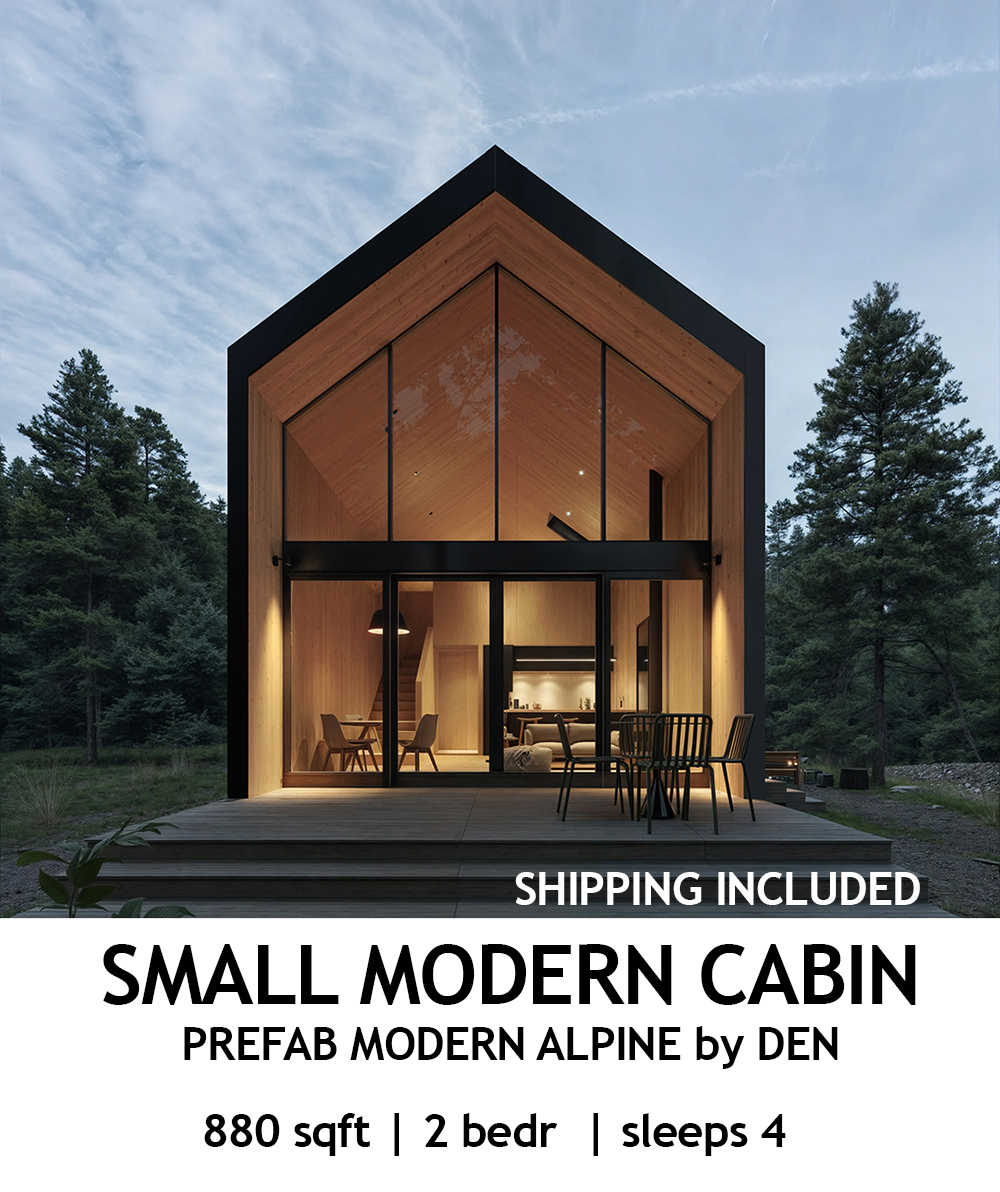 Prefab Modern Cabin by DEN