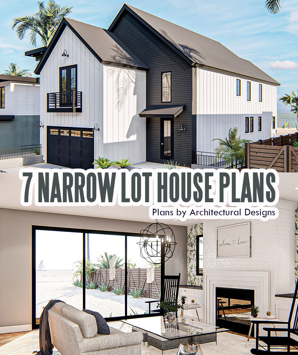 7 Narrow Lot House Plans