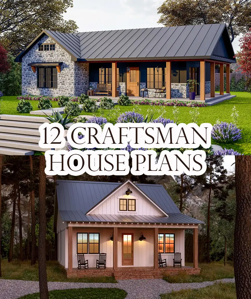 12 Trending Craftsman House Plans