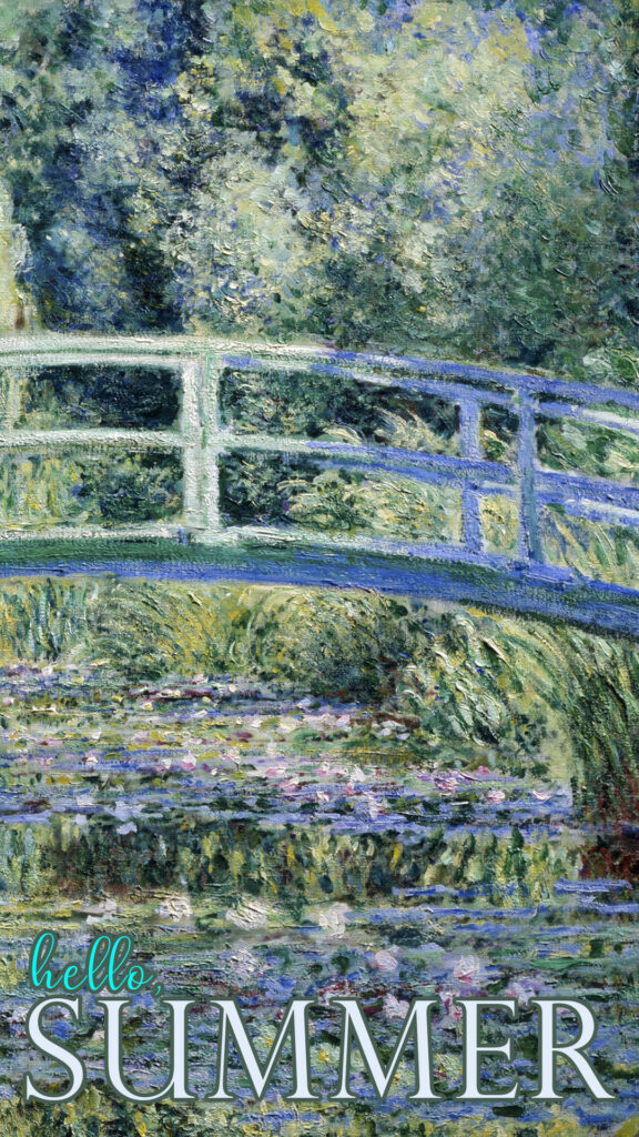 Water Lilies by Monet - Hello, Summer
