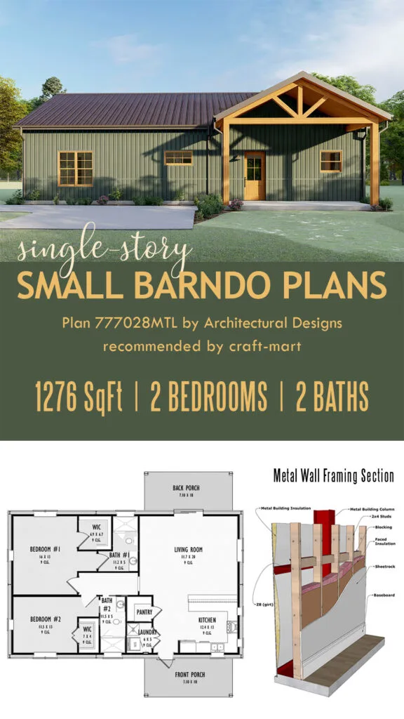 a single-level small barndo