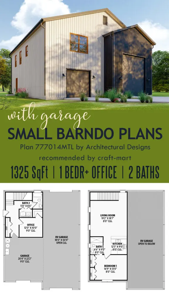 small barndo with RV garage and apartment