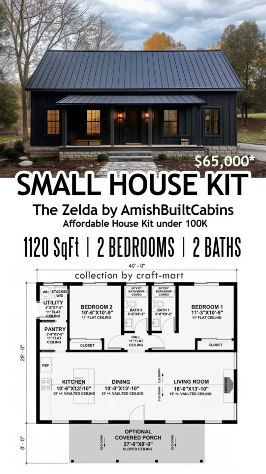 11 Prefab Homes Under $100K - Craft-Mart