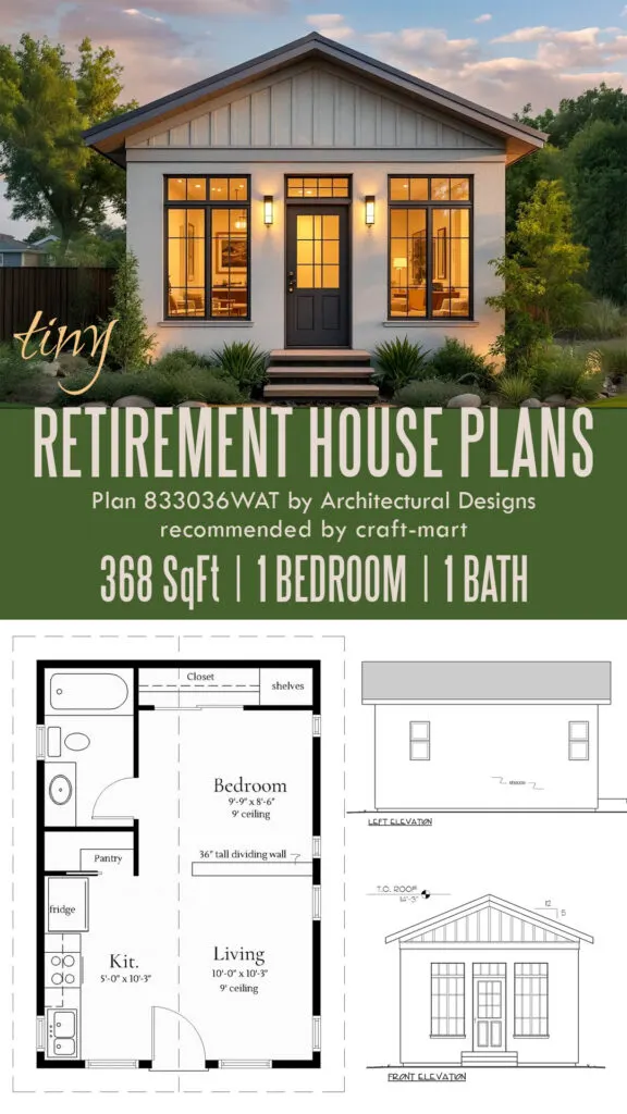 tiny granny flat under 400 sqft