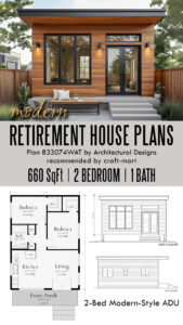 Retirement Building Design 14 Retirement House Plans to Build a Perfect Granny Flat - Craft-Mart