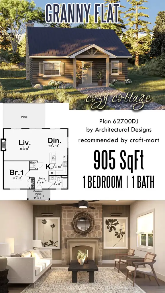 Rustic 1-Bedroom Granny Flat
