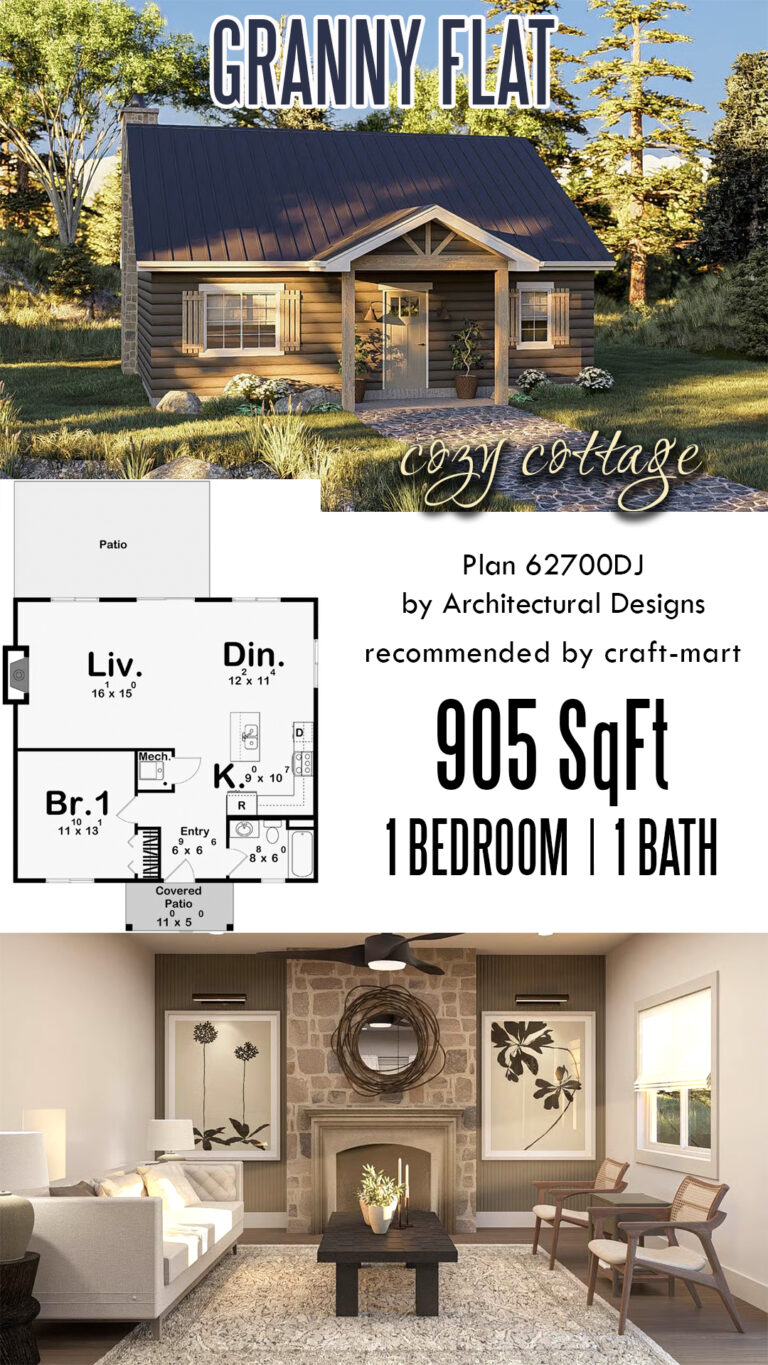 14 Retirement House Plans to Build a Perfect Granny Flat - Craft-Mart