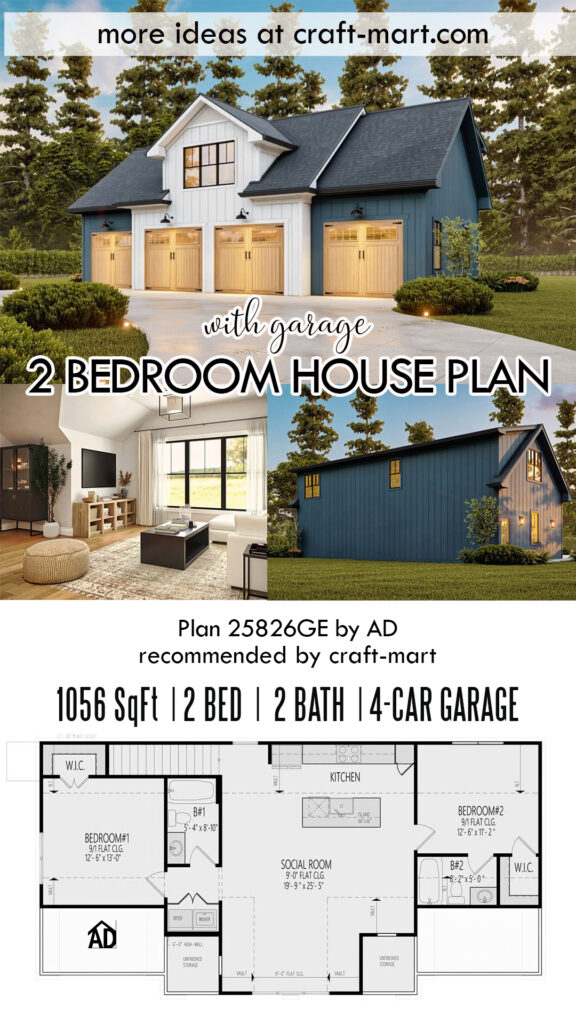 2-bedroom shop-house combo 