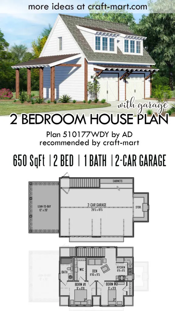 2-Bedroom Guest House with Garage