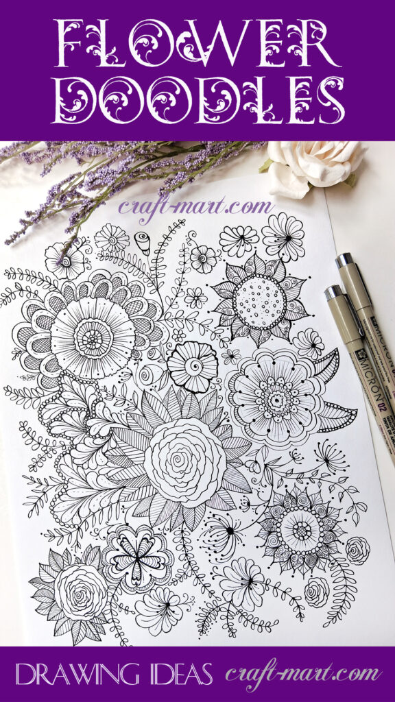 flower doodle idea
