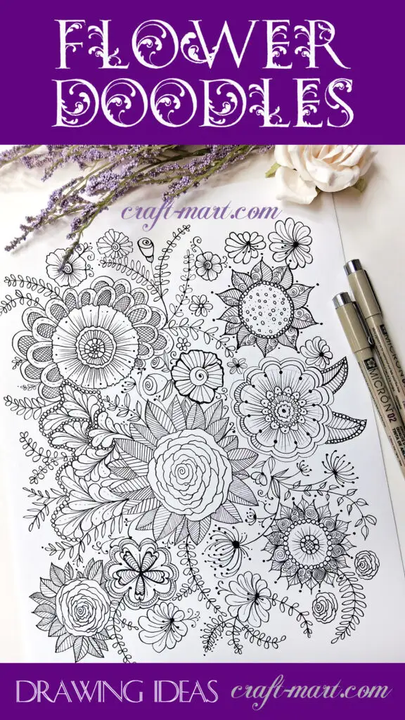 flower doodle idea