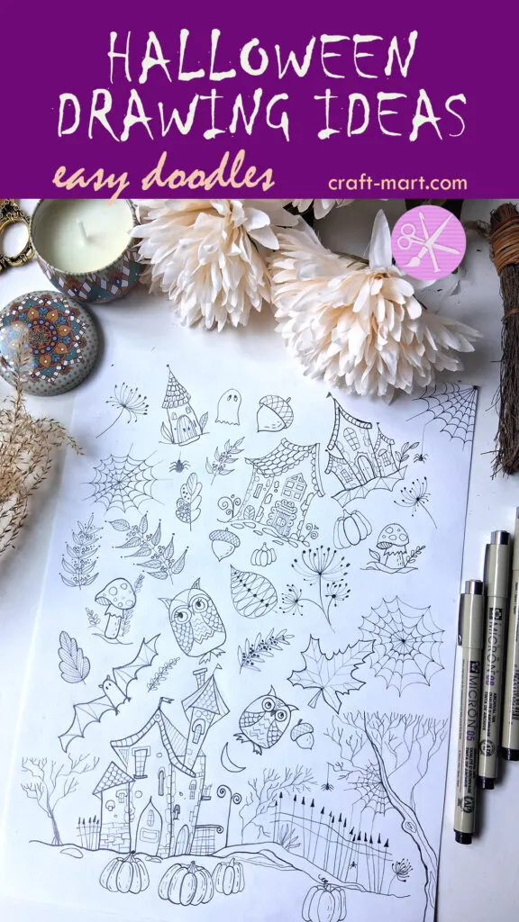 Easy Halloween Drawing Ideas