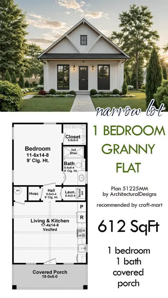 A Narrow Lot Granny Flat