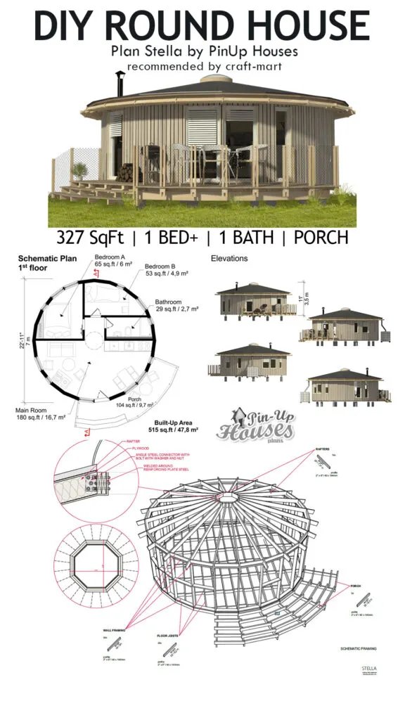 DIY round house plans