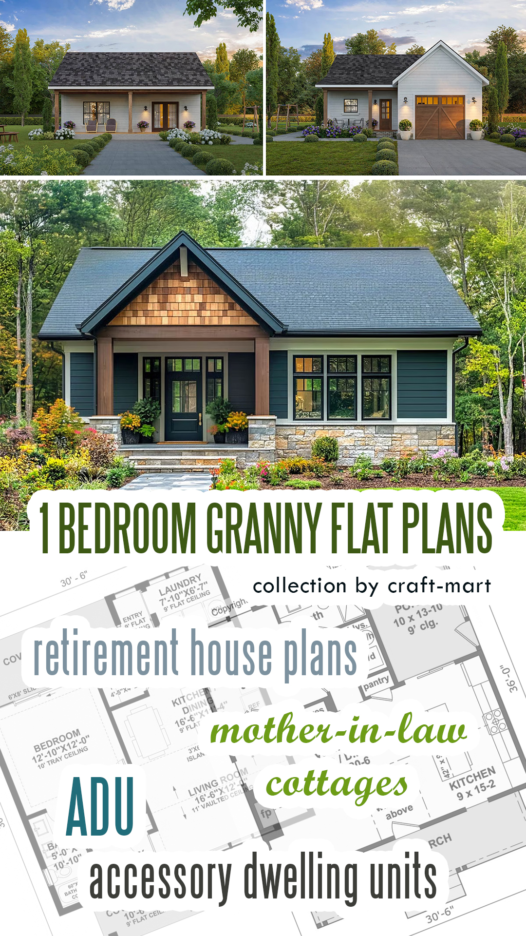 1Bedroom Granny Flat Plans 16+ Practical Solutions CraftMart — free download