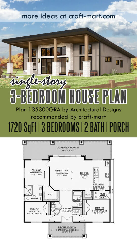3 Building Plan 17 Small 3-Bedroom House Plans - Craft-Mart