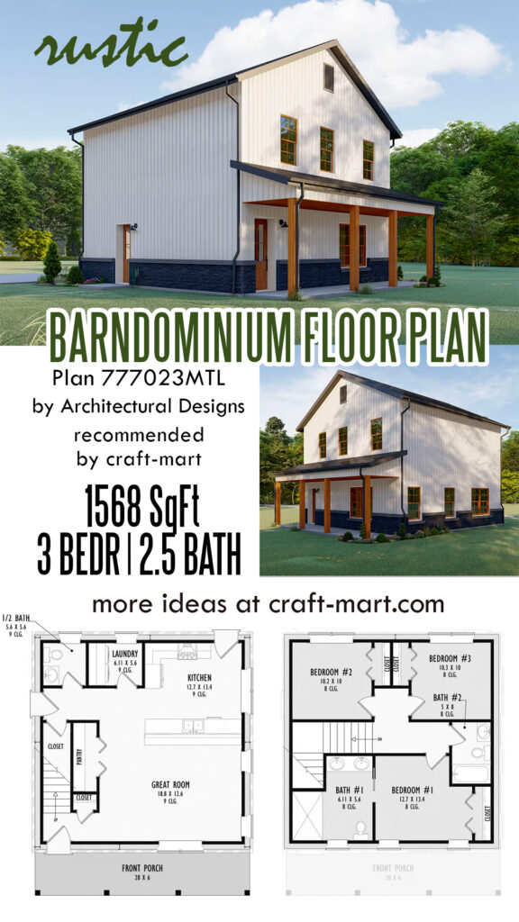 3 Bedroom Barndominium on a Budget