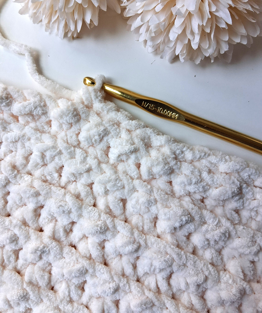 chunky yarn crochet stitch