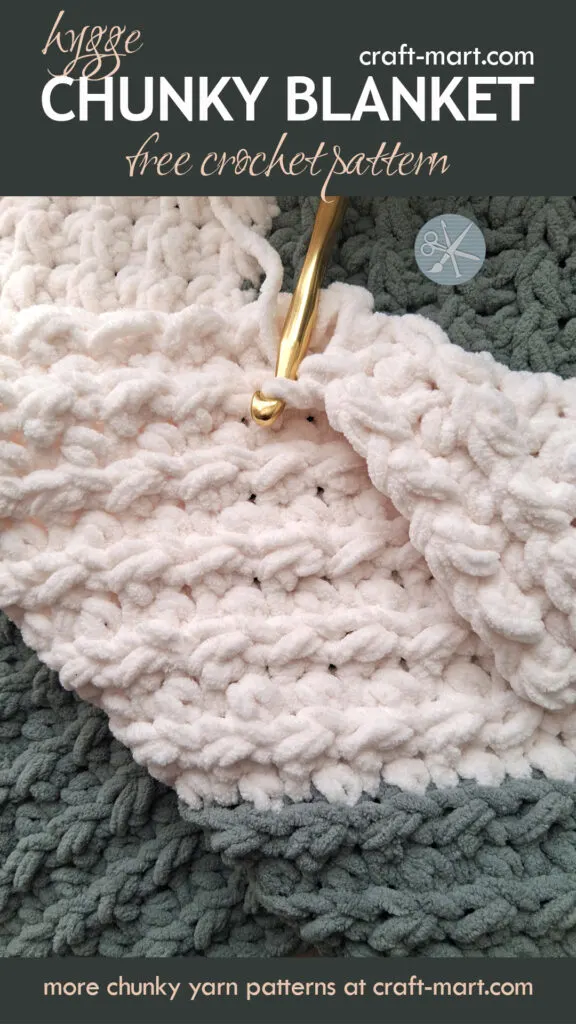 Hygge Chunky Crochet Blanket