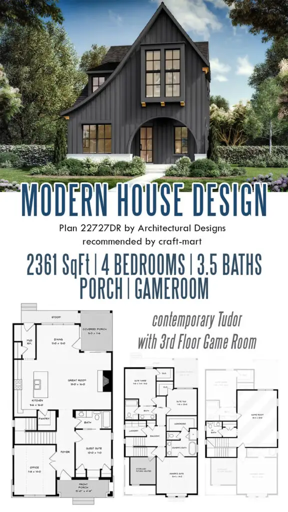 Tudor modern house design