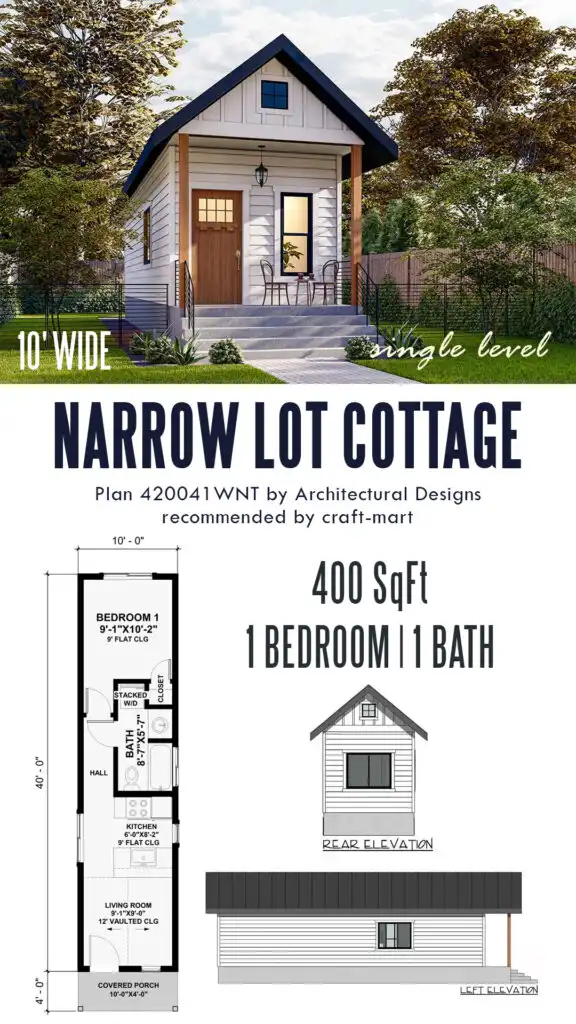 Tiny House for a Narrow Lot