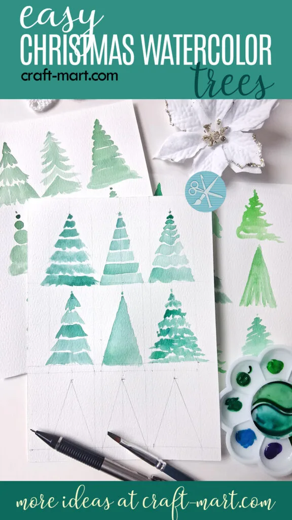 Watercolor Christmas Art