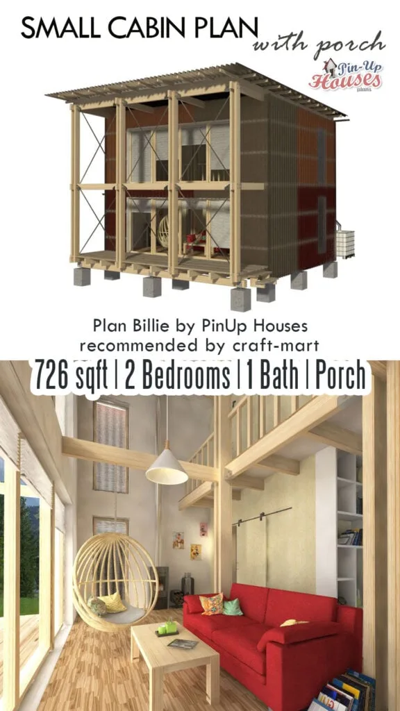 Small Cabin with Sleeping Loft