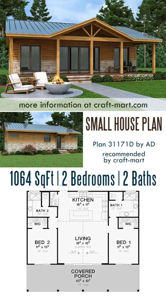 Spacious 2-Bedroom Rustic Cabin