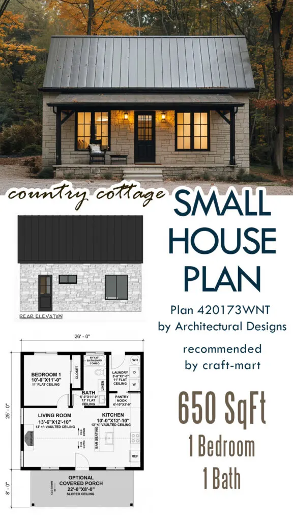 A Quaint 1-Bedroom Cottage