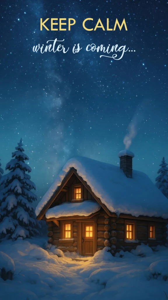 Keep Calm - Winter is Here!