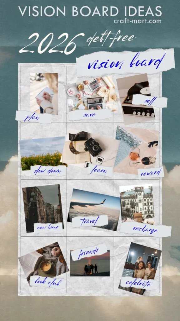 Editable Vision Board Templates