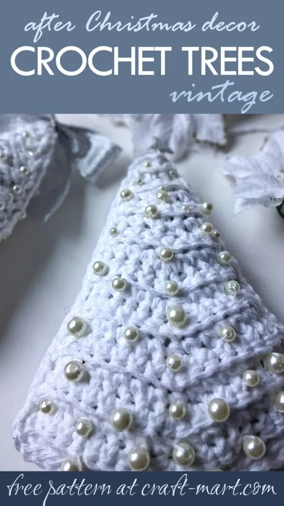 Adding Beads to Your Crocheted Trees