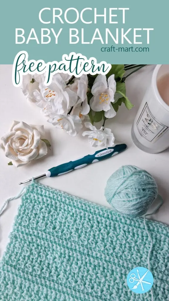 Unique Crochet Baby Blanket 'Early Spring'