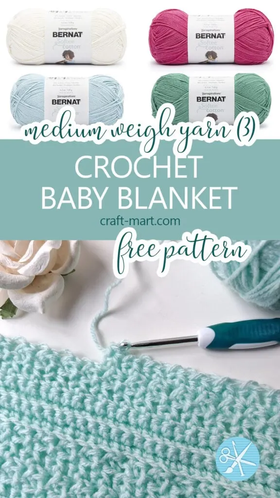 Materials for 'Early Spring' Baby Blanket