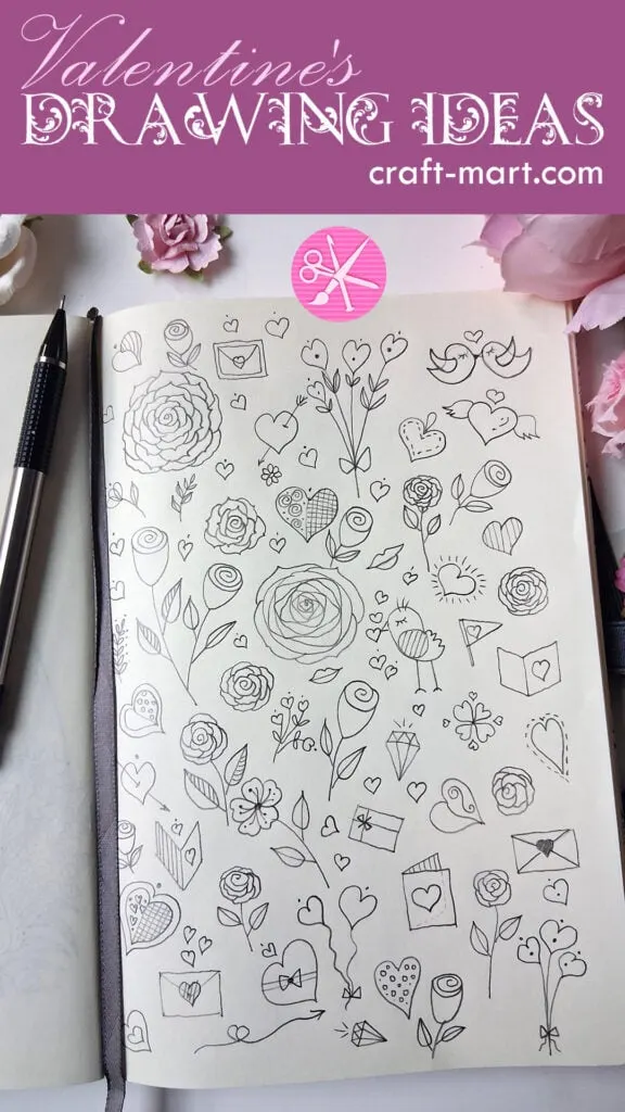 50+ Valentine's Day Drawing Ideas