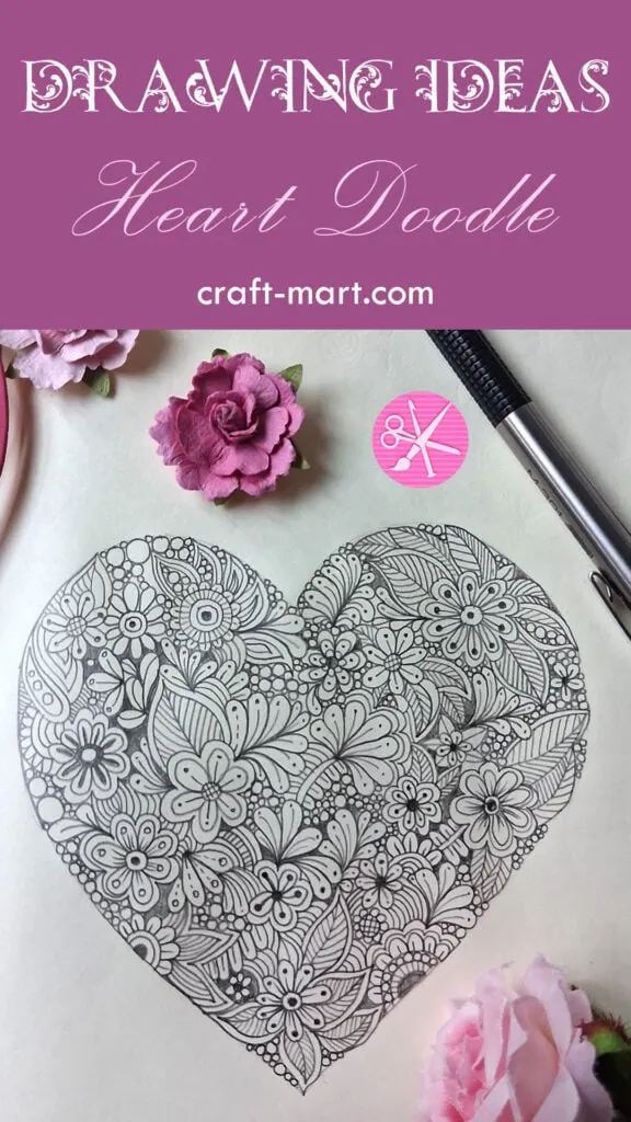 Drawing Ideas: Heart Doodle