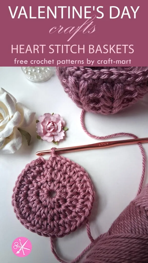 Bottom of the Small Crochet Basket