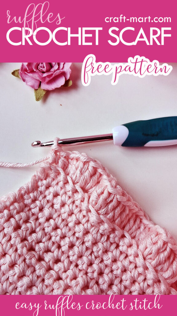 Crochet Shawl Ruffles