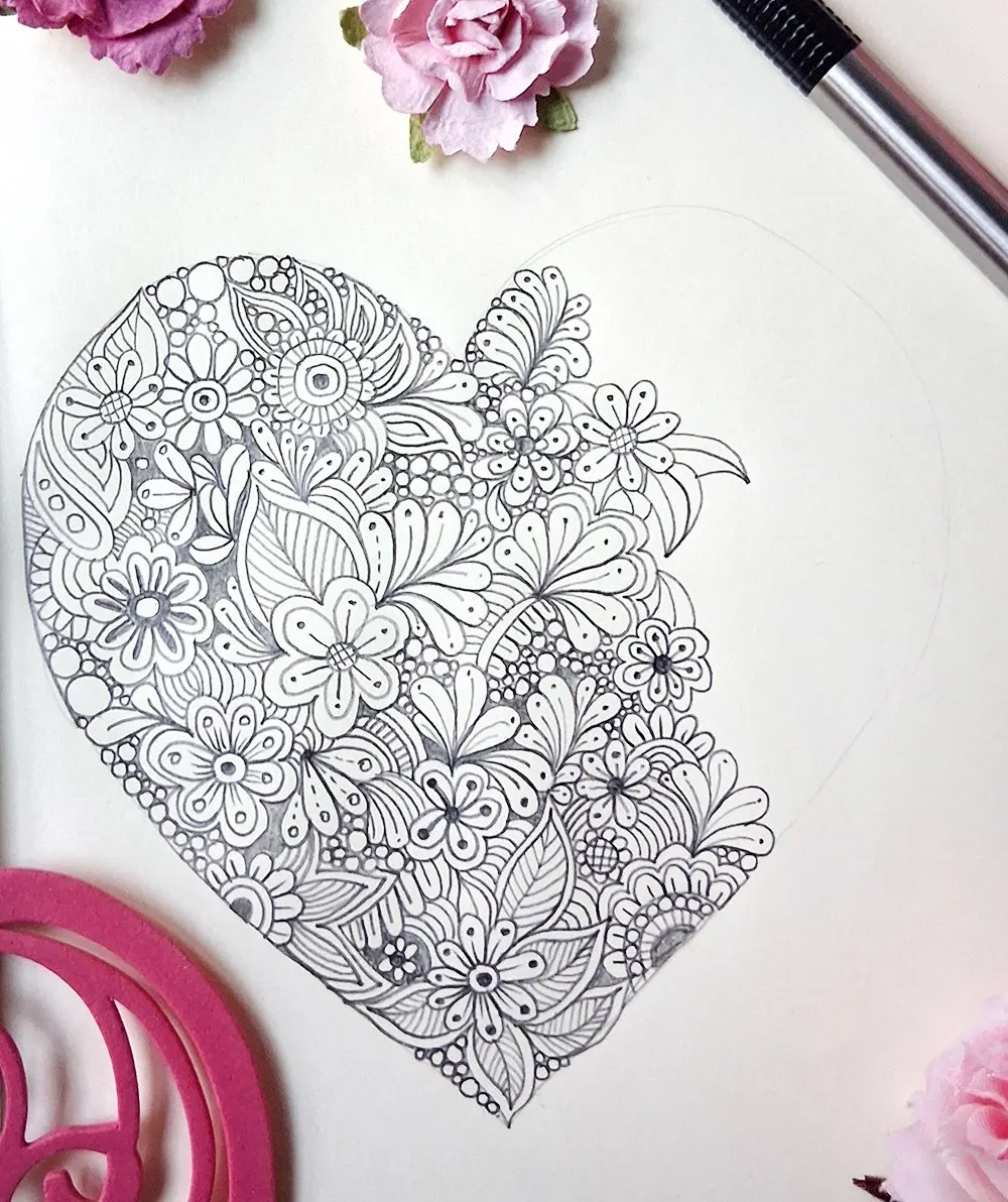 Valentine's Drawing Ideas (easy)