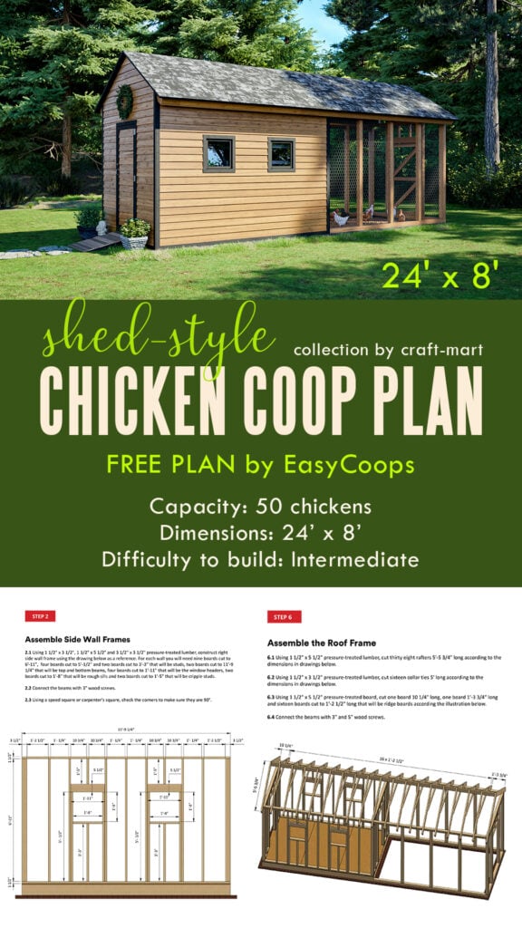 Shed-Inspired Check Coop