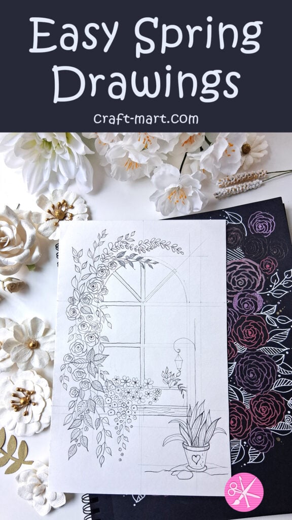 Easy Spring Drawings