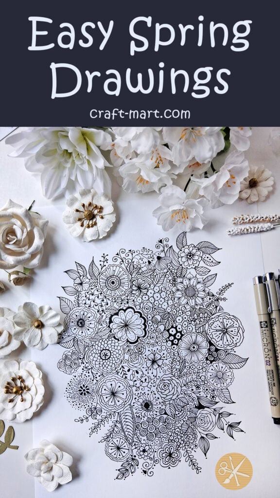 Spring Drawing Ideas Art