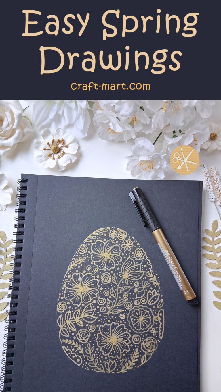 Spring Easy Drawrings Easy Spring Drawings - Craft-Mart