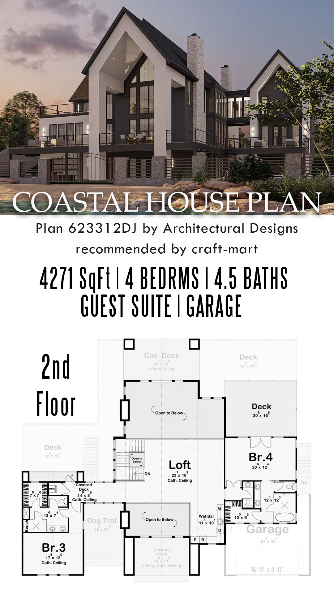 354_3b_COASTAL-HOUSE-PLANS_623312DJ - Craft-Mart