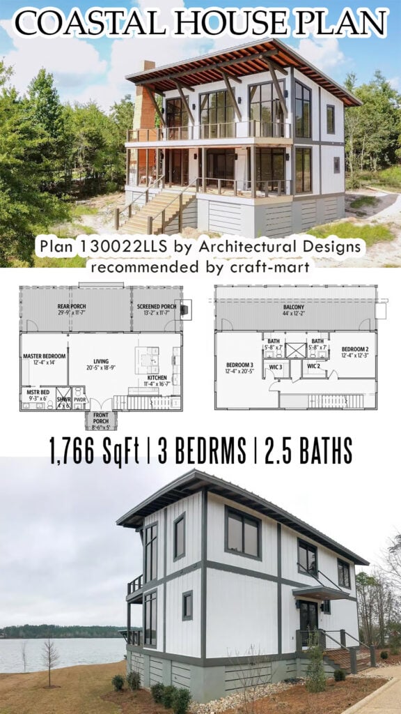 Modern 3-Bedroom Vacation Coastal Home