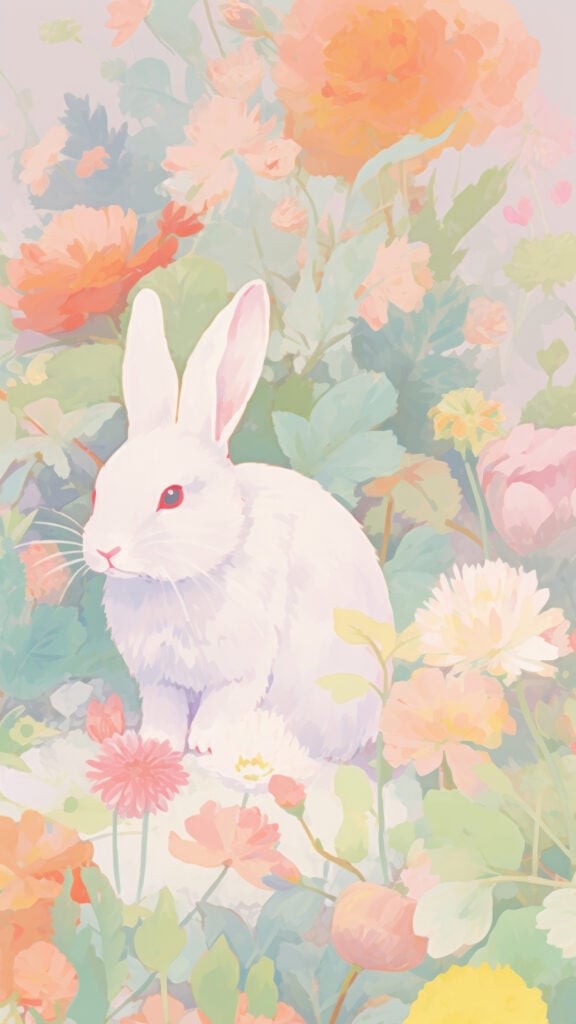 Cute easter background