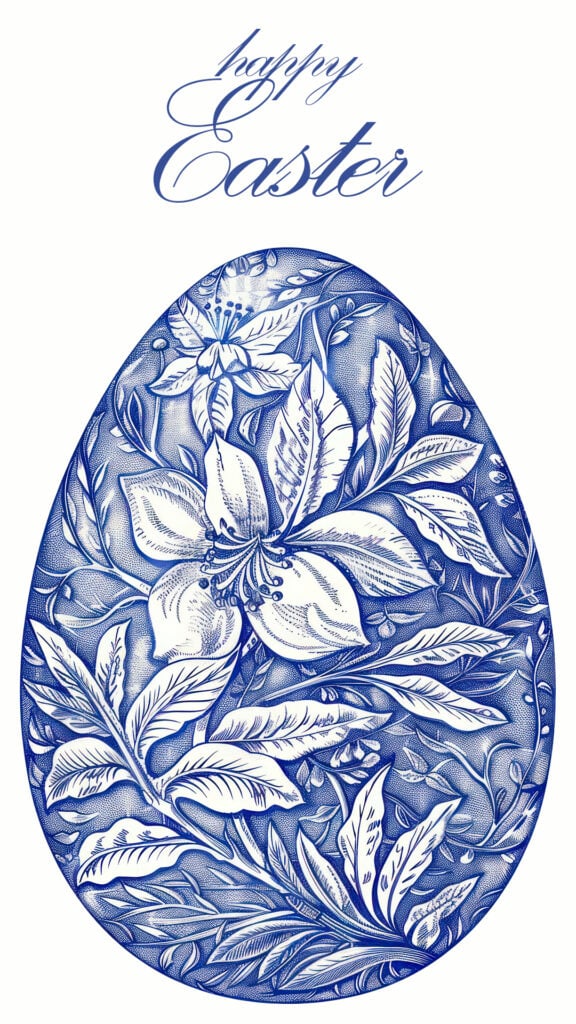 Chinoiserie Easter Egg 