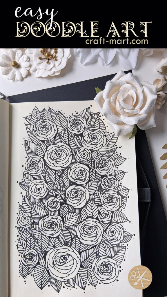 Rose Flower Doodle