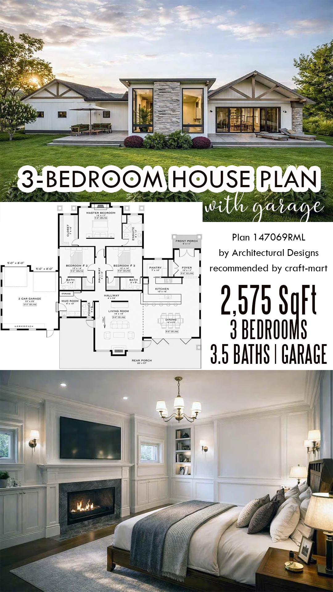 377_12_3BEDROOM-HOUSE-PLANS_147069RML - Craft-Mart