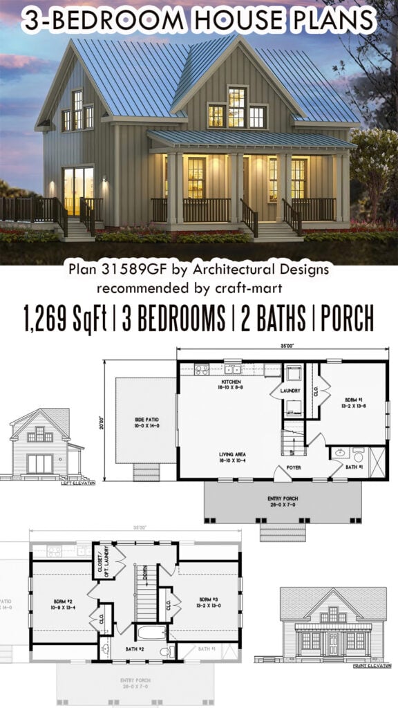 Modern 3-Bedroom Cottage